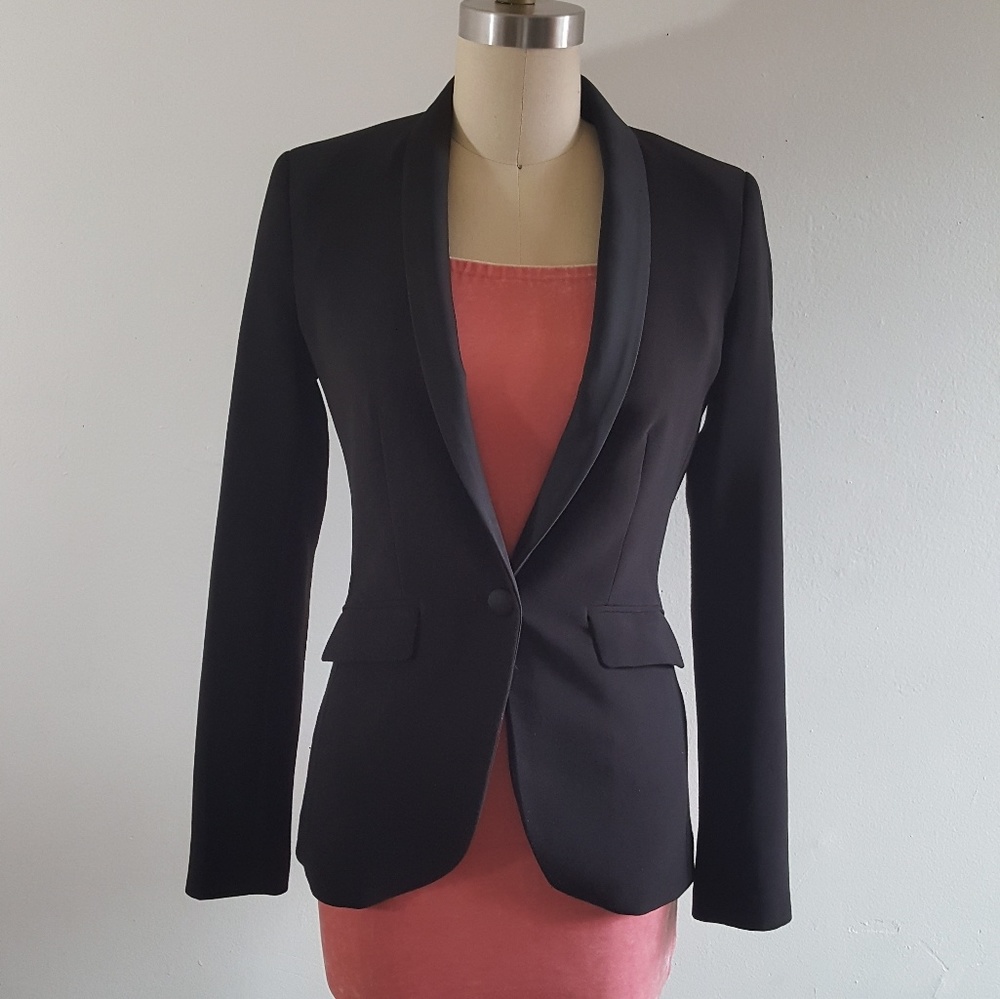 Black tuxedo style Blazer jacket